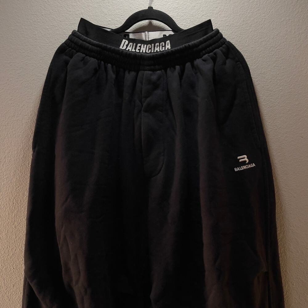 Balenciaga Double Waisted Sweatpants